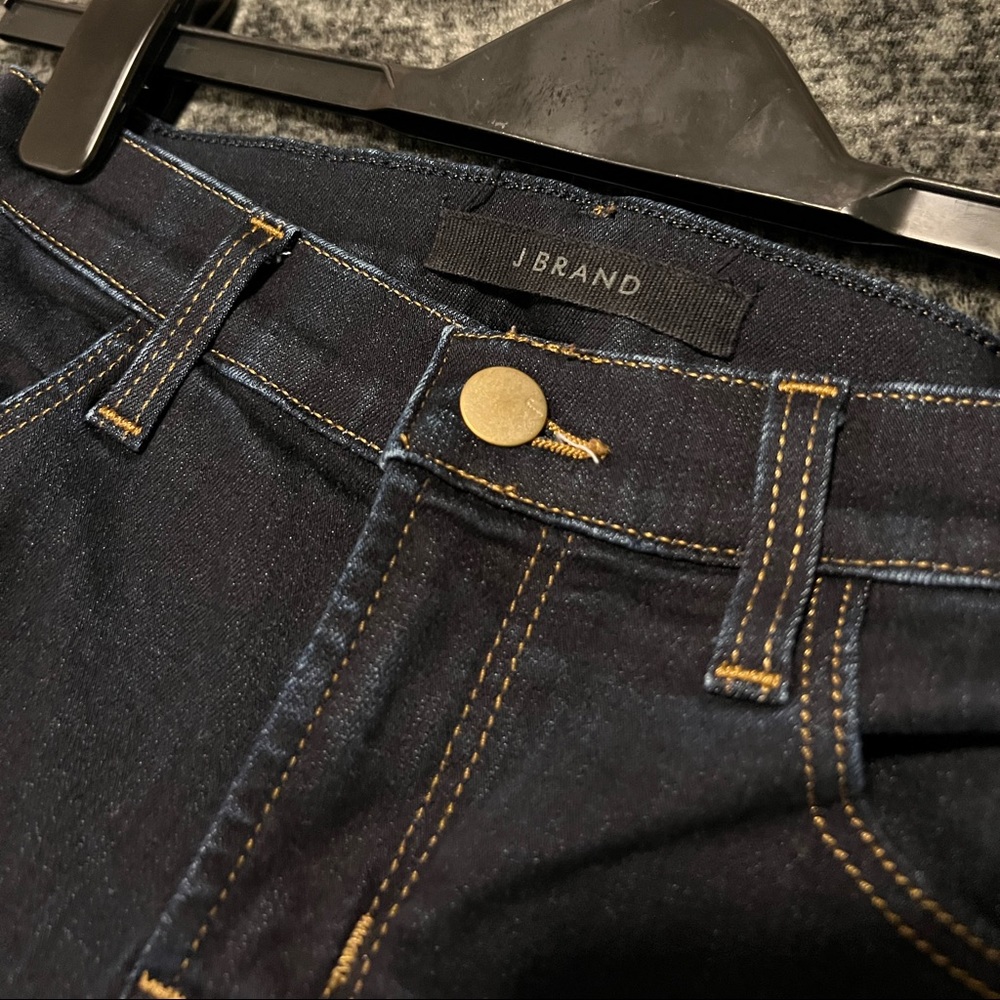 J Brand Dark Blue Skinny Jeans